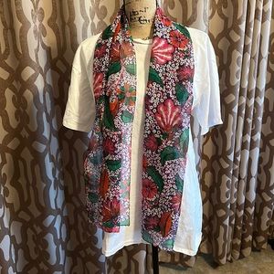 Floral scarf